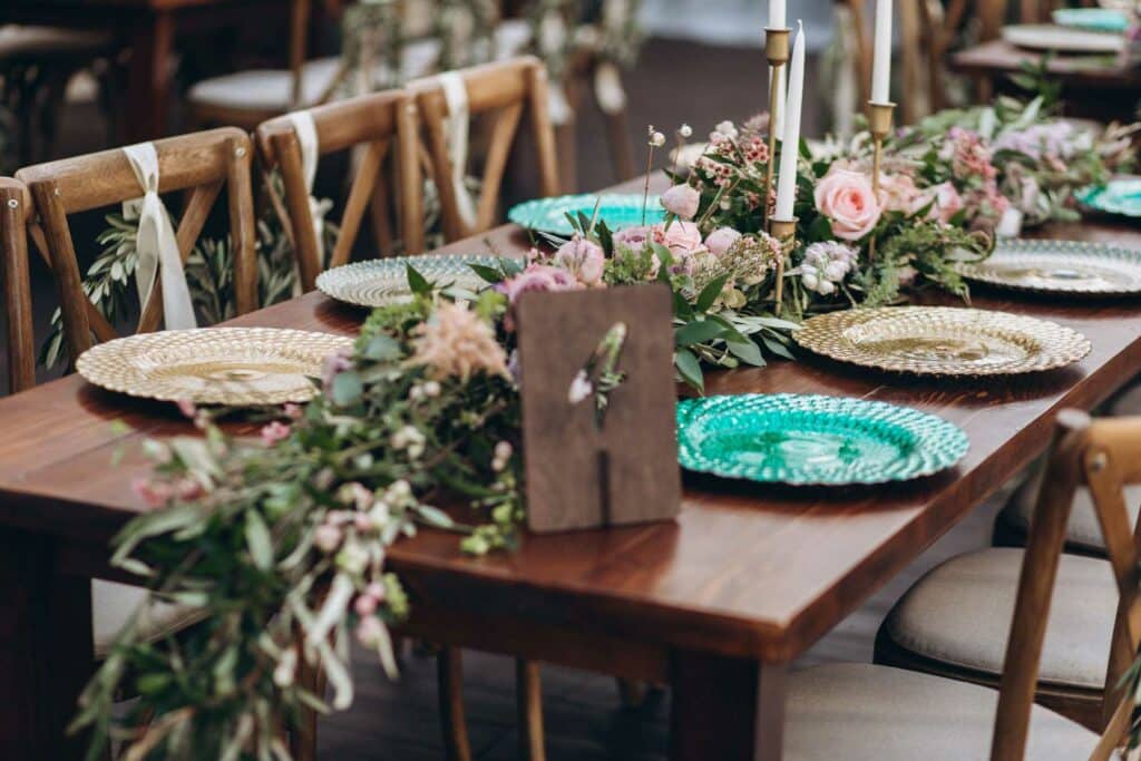Decoration table de mariage